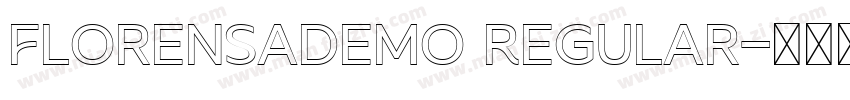 FlorensaDemo Regular字体转换